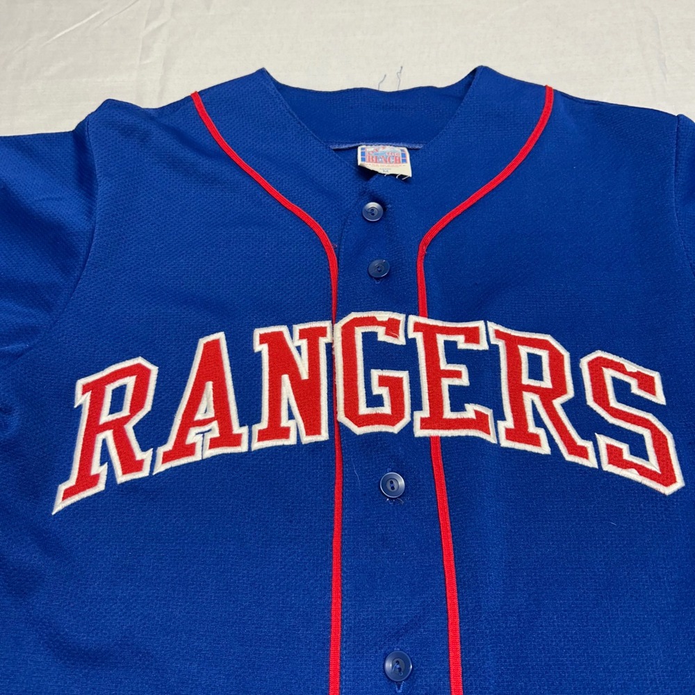 Vintage Texas Rangers Alex Rodriguez #7 Jersey Blue Off The Bench Mens Medium - Picture 4 of 10
